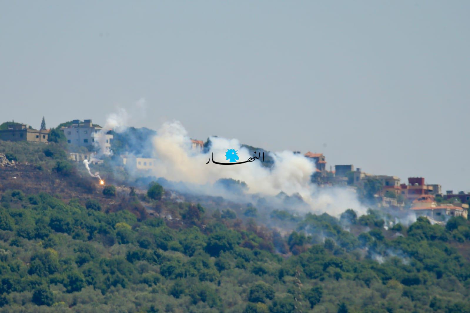 بالصور- إسرائيل تتبع سياسة الأرض المحروقة جنوبا... تضرر 1700 هكتار من الأراضي بالفوسفور